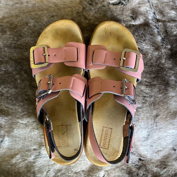 Hunter Original Double Buckle Platform Sandal size 7 - Picture 4 of 8